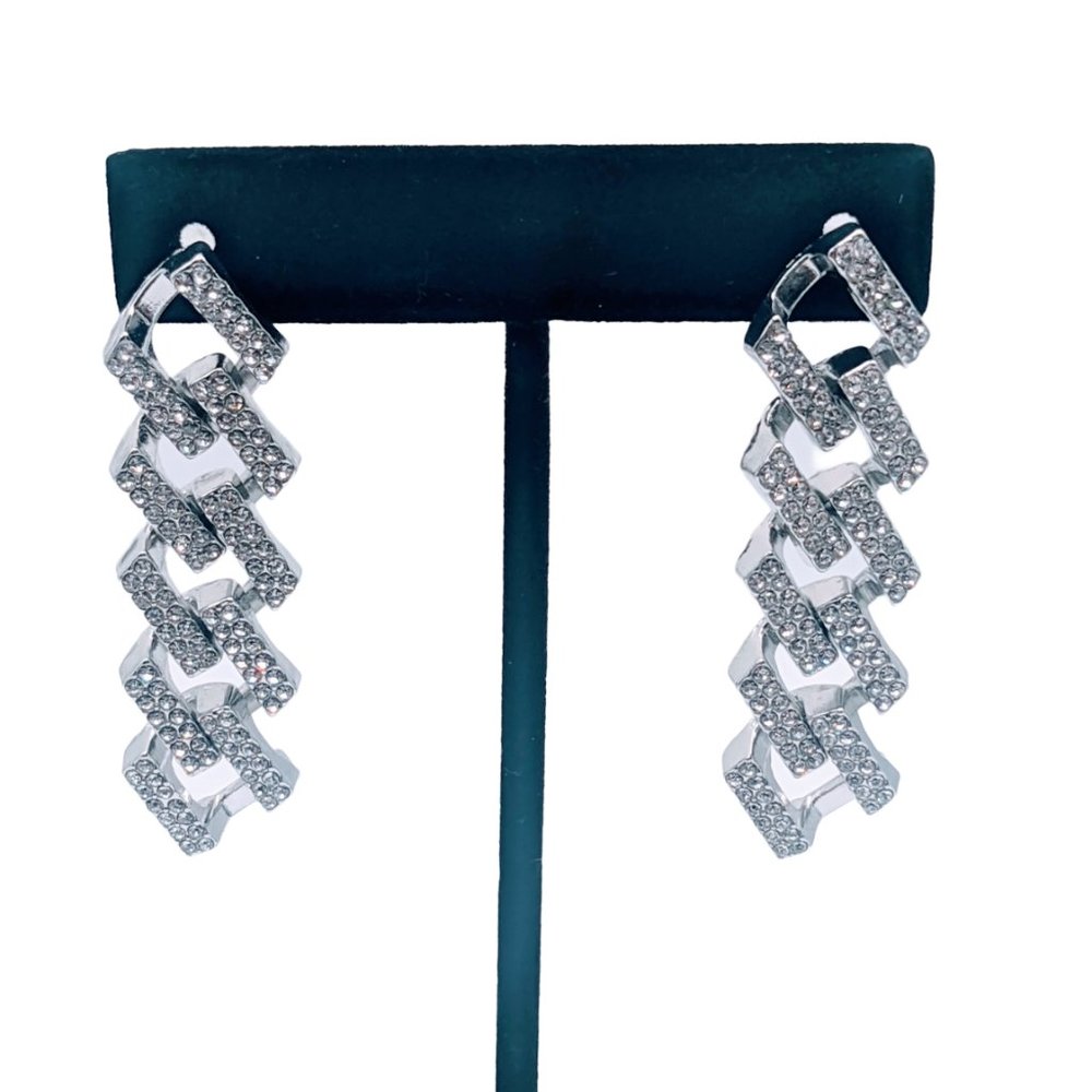 Curb Link Drop Earring